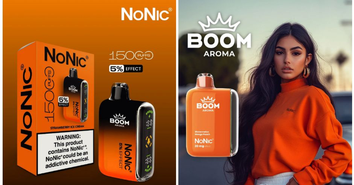NoNic® - modern brand of nicotine-free e-cigarettes