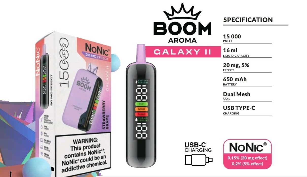 Construction of the NoNic Galaxy II Vaporizer – What’s Inside a 20,000 Puff Disposable Vape?